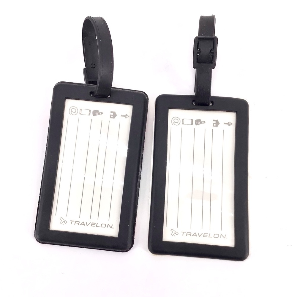 TravelOn Rainbow Color Travel Set of 2 Luggage Tags - Picture 7 of 7